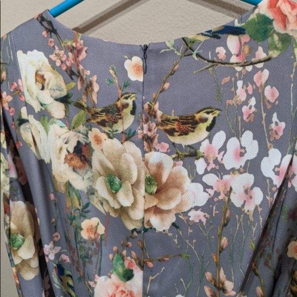 Floral and Bird Dress - Picture 9 of 10